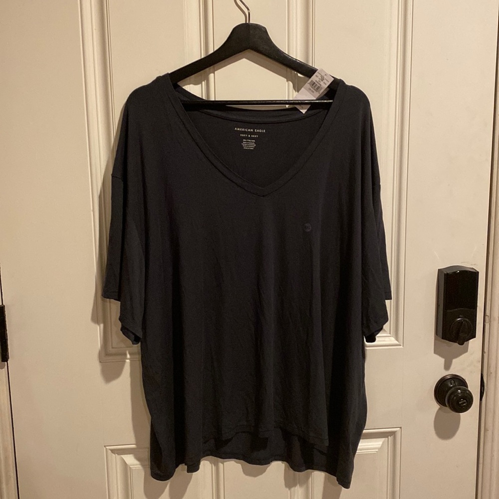 COPY - American Eagle T-Shirt (soft & sexy), dark grey, XXL